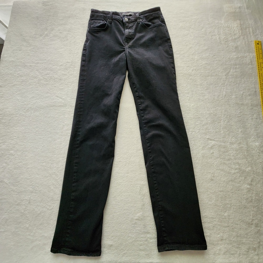 Mavi‎ Veronica Straight Leg Jeans Womens 29W 31L Black High Rise Denim Classic